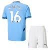 Maglia ufficiale Manchester City Rodrigo 16 Casa 2024-25 per Bambino